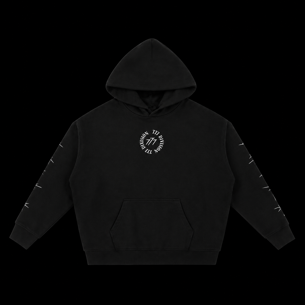 heavyweight hoodie barbed wire