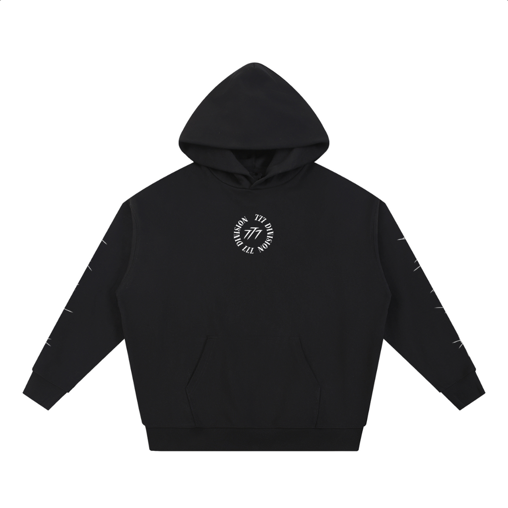 heavyweight hoodie barbed wire