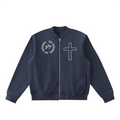 trust in god zip up hoodie