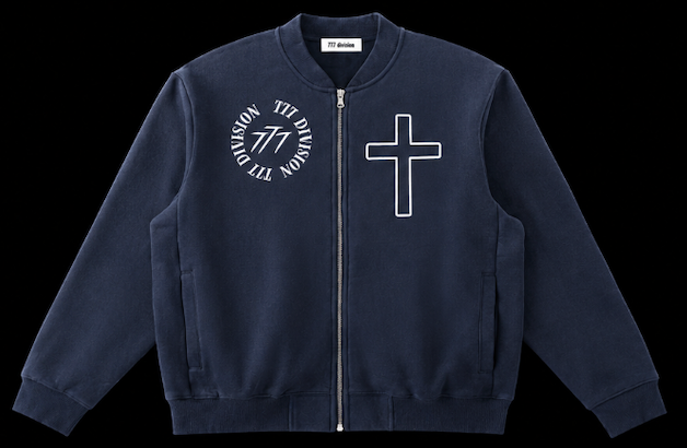 trust in god zip up hoodie